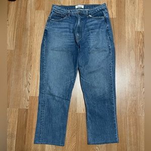 Reformation Stevie Ultra High Rise Jeans in Sydney Wash Size 30